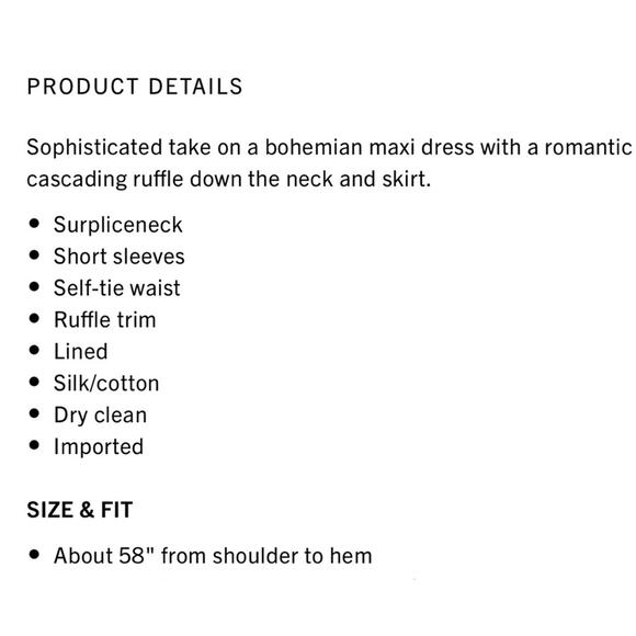 $795 TANYA TAYLOR NWT Designer Silk Boho Red Purple Floral Maxi Dress — Size 6 - Picture 14 of 15